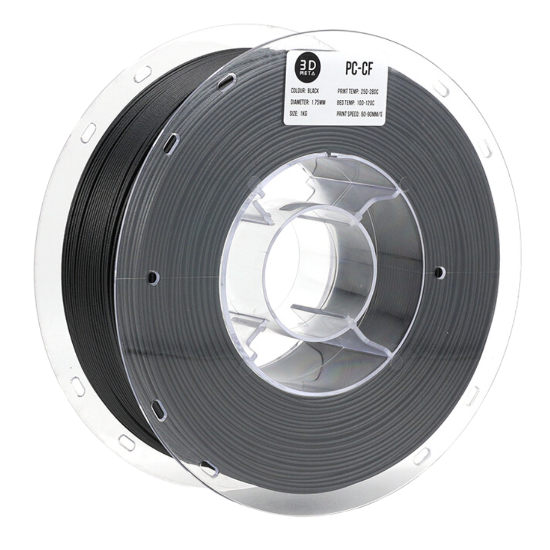 Carbon Fiber Polycarbonate (PC) 3D Printing Filament - 1kg x 1.75mm