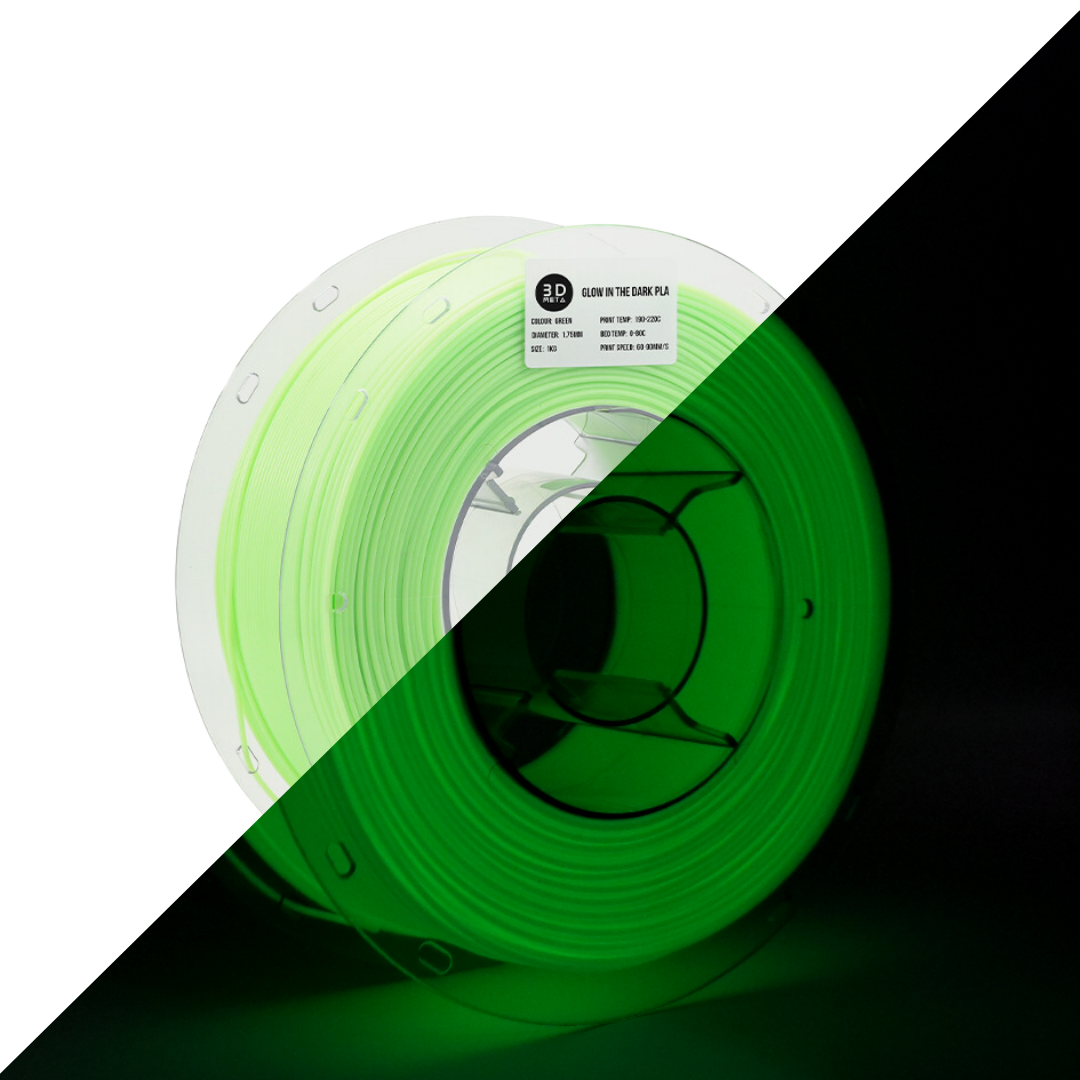 Glow in the Dark PLA 3D Printing Filament - 1kg x 1.75mm