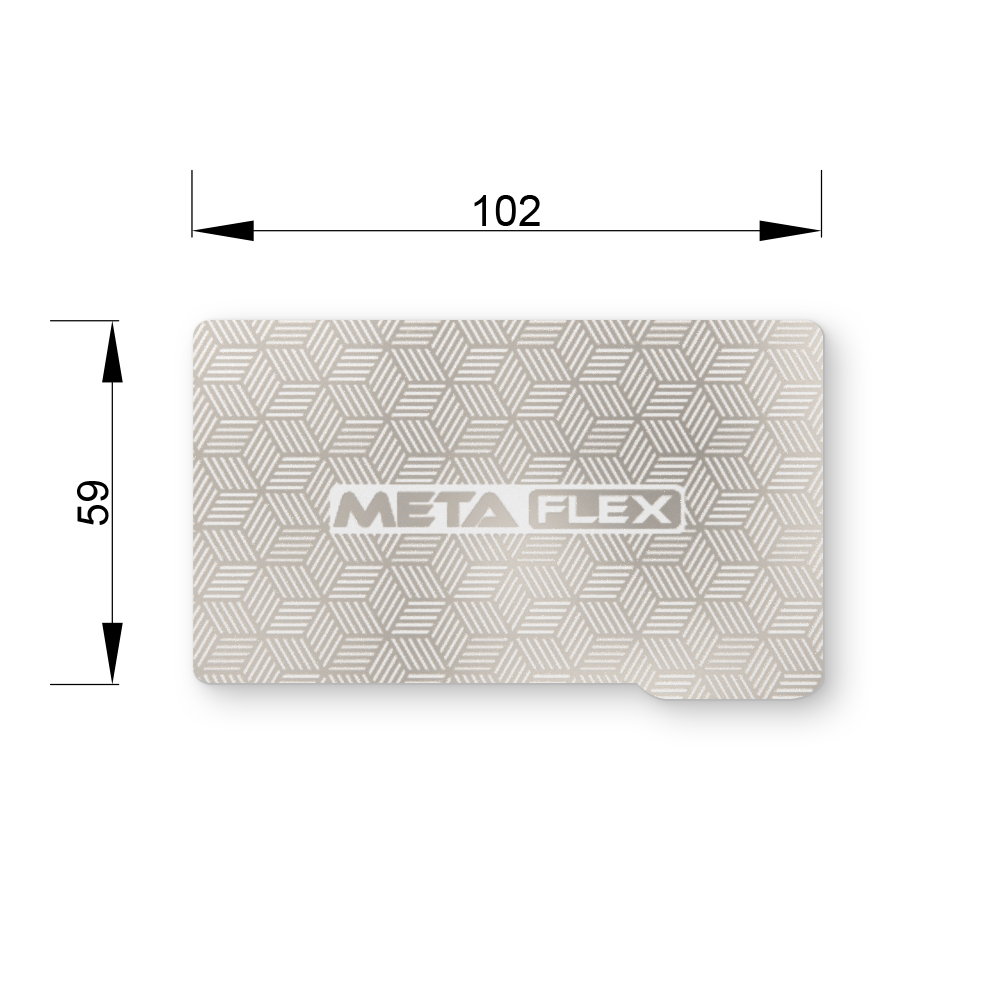 Flexible Steel Sheet for Resin Printers w/ Magnetic Base.